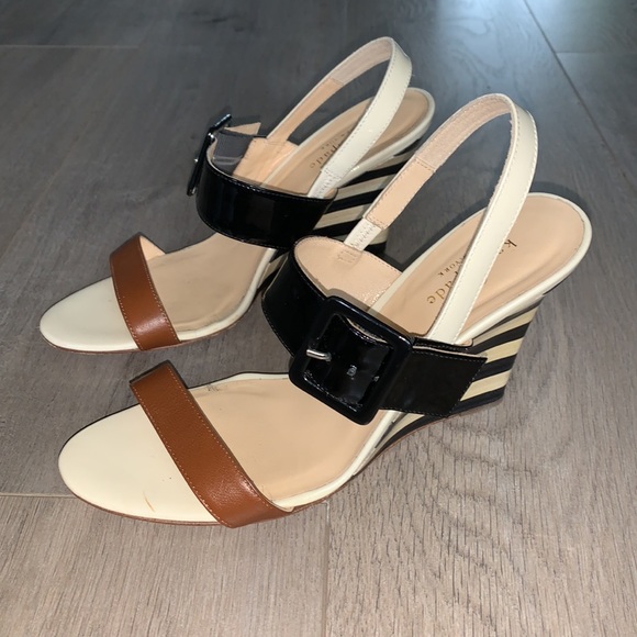 Kate Spade Colour Block Sandal Size 7 - Picture 4 of 10